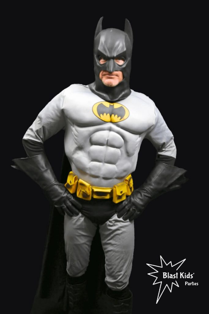 Batman party character from Blast Kids' Parties