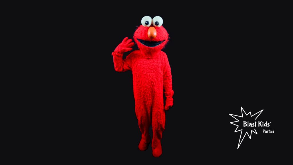 Elmo party character from Blast Kids' Parties